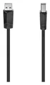 Hama 200603 0,48 Gbit/s USB A auf USB B Männlich 3 m  Schwarz