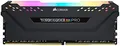 Corsair Vengeance RGB PRO 8GB (1x8GB) DDR4 Bis zu 3200MHz (PC4-25600) C16 Arbeitsspeicher, AMD Ryzen optimiert – schwarz