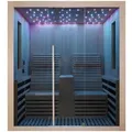 Sanotechnik Infrarotkabine Carbon 2, Natur, 180x195x150 cm, Freizeit, Wellness, Infrarotkabinen