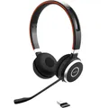 Jabra Evolve 65 MS Stereo Über dem Ohr Drahtlos Headset Schwarz 6599-823-399