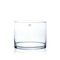 Glasvase, Dekoglas, Tischvase CYLI H. 20cm D. 25cm zylindrisch rund Sandra Rich