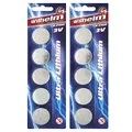 10 x CR2450 WILHELM Lithium Knopfzelle 3V 600mAh ø24,5x5,0mm Batterie DL 2450
