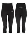 WINSHAPE Damen Functional Power Shape 3/4-tights High Waist Hwl202 Leggings, Schwarz, XS EU