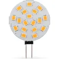 XAVAX LED-Lampe, G4, rund, 250lm ersetzt 25W, Stiftsockellampe, Warmweiß (00112933)