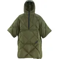 Therm-A-Rest Honcho Poncho Down Jacke (Größe One Size, oliv)