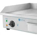 Royal Catering Doppel Elektro Grillplatte - 73 cm -  - glatt - 2 x 2200 W