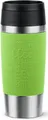 Emsa Thermobecher Travel Mug Classic, mit 360°-Trinköffnung, auslaufsicher, rutschfest, Edelstahl, Kunststoff, Silikon, 4h heiß, 8h kalt - 360 ml / 6h heiß, 12h kalt - 500 ml, 100% dicht