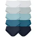 petite fleur Jazz-Pants Slips (10er-Pack) aus elastischer Baumwolle blau 32/34