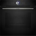 BOSCH Einbaubackofen Serie 8 HBG7363B1, mit Teleskopauszug nachrüstbar, AirFry-Funktion