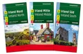 freytag & berndt Straßenkarte Irland Set 1:150.000: Straßen- und Freizeitkarte 3 Blätter in Kunststoff-Hülle, mit Infoguide und Top Tips