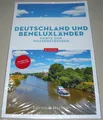 Karte der Wasserstrassen Deutschland und Beneluxtländer Reiseführer Buch NEU!