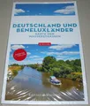 Karte der Wasserstrassen Deutschland und Beneluxtländer Reiseführer Buch NEU!