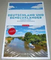 Karte der Wasserstrassen Deutschland und Beneluxtländer Reiseführer Buch NEU!