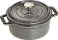 Staub Cocotte 12cm rund Graphit-grau, Gusseisen