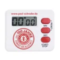 Tea Timer 100 Jahre Schrader, inkl. Batterie (H 5 cm x B 6 cm)
