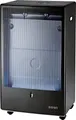 ROWI Gasheizofen blaue Flamme I anthrazit I 4200 W Katalyth-Ofen - 2 Heizstufen