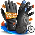 Nextcover Fahrradhandschuhe Nextcover Winter Fahrradhandschuhe Herren & Damen mit ThermoShield 2.0 XXL
