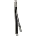 EffEff Kabelübergang verdeckt 10312 für Kabel bis 7 mm, 330 x 24 x 17 mm, Edelstahl