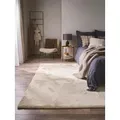 benuta Fellteppich Dave, rechteckig, Höhe: 21 mm, Teppich Wohnzimmer, Schlafzimmer, Esszimmer, Flur, Kunstfaser, Cozy weiß 200 cm x 300 cm x 21 mm