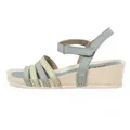 Art für Damen. 1194312Y6003_0MU Ledersandalen 1943 I Imagine mehrfarbig (38), 3 bis 5 cm, Klettverschluss, Lässig