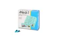 Unbrand Pillendose Medikamentendosierer für 7 Tage Medi-7 Tablettendose türkis