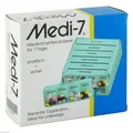 MEDI 7 Medikamentendos.f.7 Tage türkis 1 St