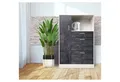 HTI-Line Küchenbuffet Küchenschrank Kombi L Blanca (Stück, 1-St., 1 Küchenschrank Kombi L Blanca) Küchenbuffet Mehrzweckschrank Mikrowellenschrank