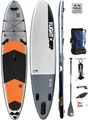 LIGHT PLATIN FREERIDE 12.6x33 SUP 2023 inkl. CARBON ENDURANCE RACE Paddel