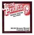 John Pearse® »450L - TENOR GUITAR STRINGS - IRISH TUNING« Saiten für Tenor-Gitarre in Irish Tuning GDAE - 80/20 Bronze - 013/042