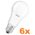 6 x OSRAM LED STAR A100 E27 13W Warmweiß G5 wie 100W