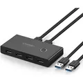 UGREEN Switchbox HUB Switch 4x USB 3.2 Gen 1 USB Hub - Schwarz