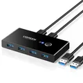 UGREEN USB Switch 2PC USB 3.0 Switcher 2 In 4 Out USB Switch mit 2 USB 3.0 A