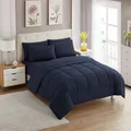 5-teiliges Bettwäscheset „Sweet Home Collection“, marineblau, Twin