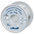 Lötdraht bleifrei, Gummix SB RMA LFM-48, 0,5mm, 500g