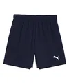 PUMA Unisex Kinder Teamrise Jr Shorts, Peacoat-puma White, 140 EU