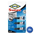 4X Uhu Bostik Super Rapid Kleber, Modell D2743, Transparent, Für Verklebungen