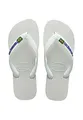 Havaianas Brasil Logo Zehensandalen Herren Weiss - 39/40 - Zehensandalen Shoes