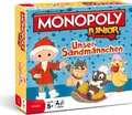 Monopoly Junior Unser Sandmännchen Brettspiel Spiel + 4 extra Figuren
