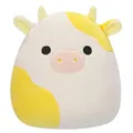Squishmallows SQCR05402 - Bodie die Kuh 19 cm, offizielles Jazwares Plüsch, superweiches Kuscheltier