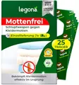 Legona® Schlupfwespen gegen Kleidermotten | 25 Träger à 1 Lieferung | Effektiv Kleider Motten bekämpfen | Alternativer Mottenschutz für Kleiderschrank, Mottenfalle Kleidermotten, Mottenspray