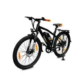 SachsenRad E-Bike "R6T Neo", 27,5 Zoll, 25 km/h, Reichweite: 150 km, LCD-Steuerdisplay - schwarz | orange