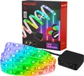 Briloner LED-Stripe Pimp your Panel bunt RGB, 2,6 m, 3000K 650 lm Starterset