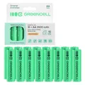 GreenCell 16x Battery Mignon AA R6 2600mAh Ni-MH (16 Stk., AA, 2600 mAh) (GR10)