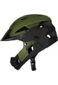 CRAZY SAFETY Fahrradhelm Radhelm Titan Fullface Bicycle Army Green