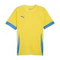 Puma Unisex Teamgoal Matchday Jr Fußballtrikot, Faster Yellow-Puma Black-Ignite Blue, 128 EU