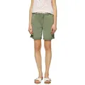 s.Oliver Chinoshorts Sommerhose mit geflochtenem Gürtel grün 38