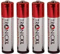 TronicXL 4 Stück Telefon Akku Akkus AAA für Siemens Gigaset A510A A510H A600A A420 A580 A585 A600 AS280 CX610 ISDN C610 IP C595 C590 S810 S810A S810H S820 Mobilteil Wiederaufladbar E310H E360 E490
