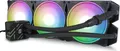 Alphacool Pro Aurora 420 CPU AIO, Liquid cooling kit, 14 cm, 154,1 m³/h, Schwarz, Weiß
