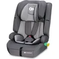 Kinderkraft SAFETY FIX 2 i-Size - Autokindersitz Autositz 76-150 cm - R129 Norm - ISOFIX - TOP TETHER - H-GUARD - SPS - 12-fach Kopfstütze - Grau - Grau