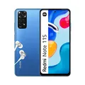 Xiaomi Redmi Note 11S - Smartphone 6+128GB, 6.43" 90Hz FHD+ AMOLED DotDisplay, MediaTek Helio G96, 108MP Profi-Kamera, 5.000mAh, Twilight Blue (DE Version + 2 Jahre Garantie)